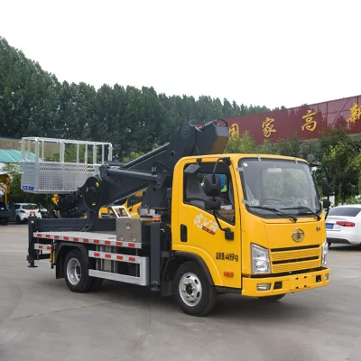 New Design Multifunctional FAW Jiefang 30M Aerial Work Vehicle One Vehicle with Multiple Uses Aerial Work Platform Truck