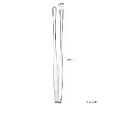 Restaurant Self-Service Barbecue 304 Stainless Steel Serving Tong BBQ Kitchen Tongs Cooking Food Tongs