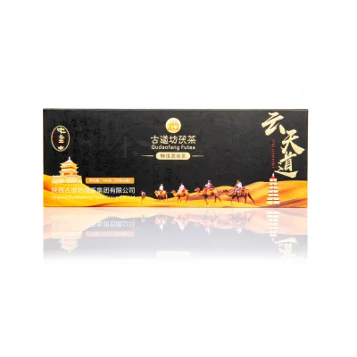 Hot Selling Famous 144 Gram Cha Zhuan Dark Tea Brick High Quality Custom Raw Material