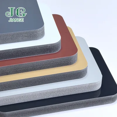 Jianguan Innovative Co-Extruded PVC Board Pvc Expans Foam Plastic Sheets Foam Board Pvc Foam Board Door for Mall Showcase