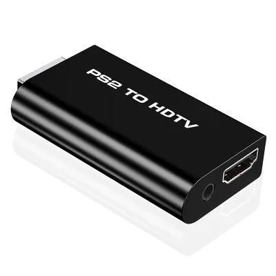 1080P PS2 to HDTV Video Converter Adapter Game Accessories-HDTV Adapter for Playing Games on PS2
