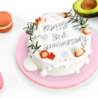 14cm Baking Handmade Cake Plastic Turntable Children's Cake Decoration Turntable Fondant  Decoration  DIY Baking Tools