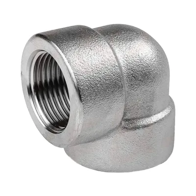 OEM Service SS304/316 Threaded Plumbing Socket Weld Pipe Fittings for Pipeline Connection