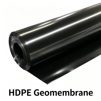 Factory Custom High Elongation HDPE Geomembrane Adapt to Foundation Differential Settlement