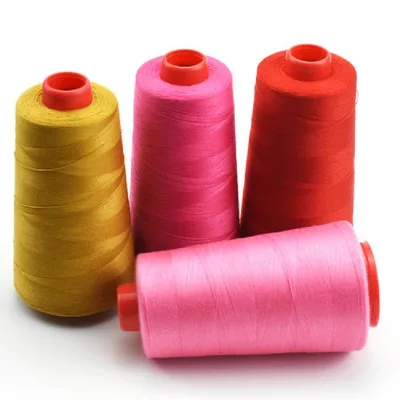 Factory Sale 100% Polyester Sewing Threads 40/2 40s/2 402 3000 Yards Spot With Different Colors