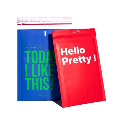Customized Kraft Bubble PE Foam Bubble Bags Logistics Clothing Packaging Pressure-resistant Moisture-Resistant Shockproof