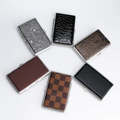 New Design Tobacco Case 20 Pcs High Quality Smoking Accessories Smoking Box Custom Logo Cigarette Cases