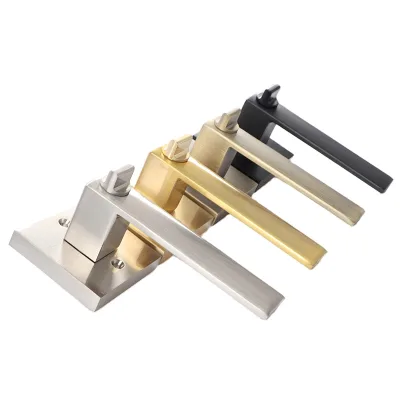 Commercial Zinc Alloy Tubular Lever Handles Locks Safe Privacy Entry Door Hardware for Home Use