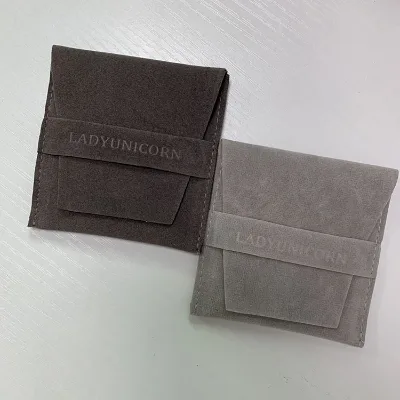 High Quality Flannelette Bags with Beautiful Button-Down Seal Luxurious Velvet Gift Bags for Massage Products