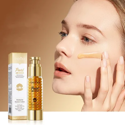 Wholesale of Private Brand Cosmetics Brightens Skin, Combats Wrinkles and Dark Spots 24k Gold Face Serum
