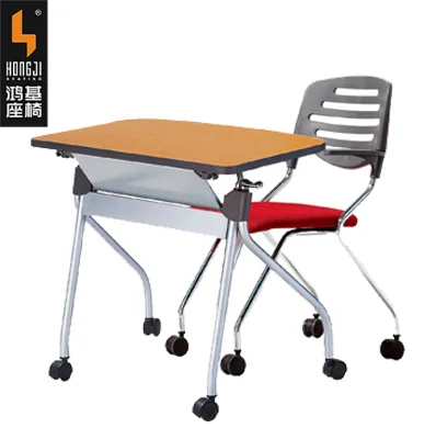 2020 Conference Stacking Chair With Wheels For Training Room G0906B