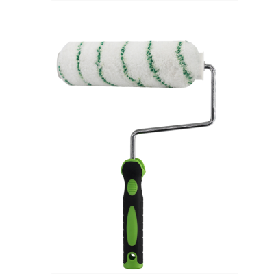 Paint Roller With Handle 9 Inch Polyester Paint Roller Paint Brush Painting Tool High Quality Wholesale
