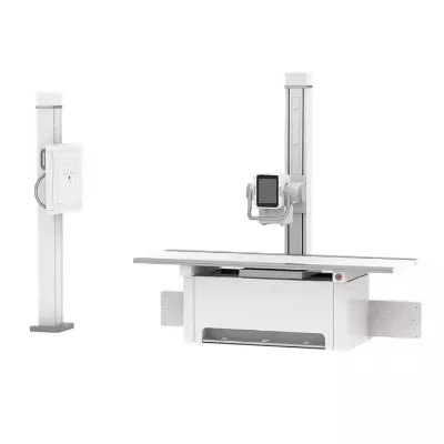 Medical Electric High-frequenc 50KW 10.7 Inch LCD Display Stationary X-ray System