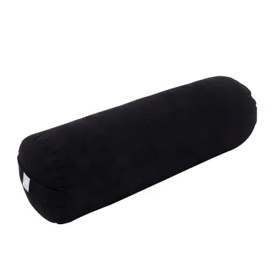 Casual Style Solid Color Bolster Cushions Cylindrical Pillow for Yoga