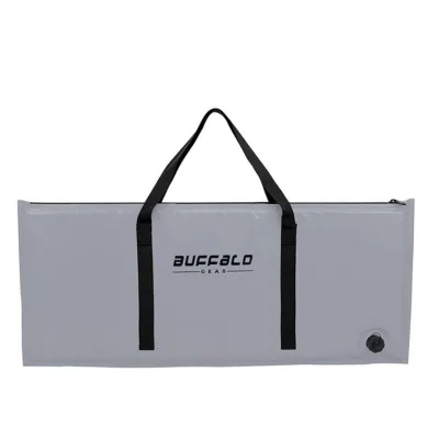 Buffalo Gear Heavy Waterproof Soft Pvc Fish Carp Ice Keep Cooler Insulated Refrigerator Custom Eva Thick Kayak Fishing Bag