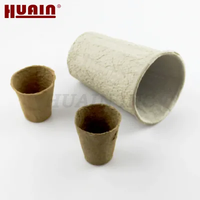 Biodegradable Molded Pulp Seed Pot with Different Size