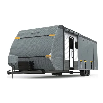 Factory Direct Custom TT Non-Woven RV Camper Cover Dust/Rain/Snow UV Resistant Four-Season Protection Bestway Brand Designed for