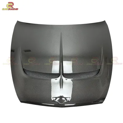 Mansori MSY Style Dry Carbon Bonnet for Bentley Bentayga 2020+ Car Front Bumper Hood Carbon Engine Cover