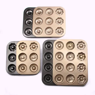 New Hot Selling 6 Series of Household Mixed Pattern Carbon Steel Kitchen Membrane with Special Baking Tool