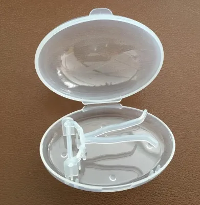 Essential Pacifier Accessories BPA Free Transparent Pacifier Holder Case Pacifier Container Box for Travel