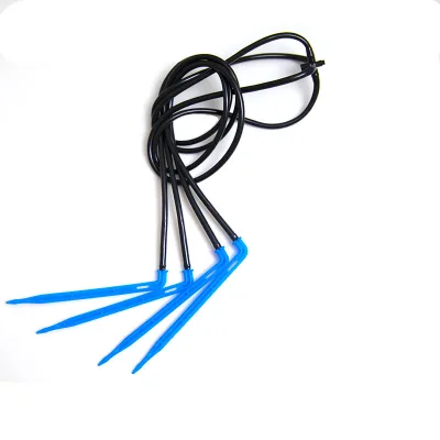 DaringFish Multi-Outlet Drip Arrows: 1-4 Outlets, Straight & Bent, 2L/h Per Outlet - Root-Zone Watering for Pots & Nurseries