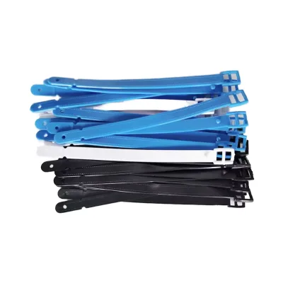 Custom Logo Silica Gel Luggage Tag Strap PVC Loop Lanyard Factory Designed Silica Gel Tag