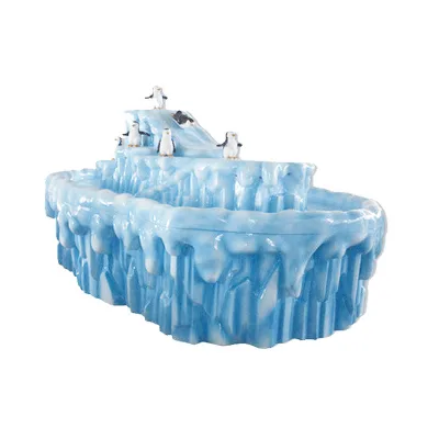 New Amusement Magic Art Sand Table FRP Iceberg Shape Sand Play Table