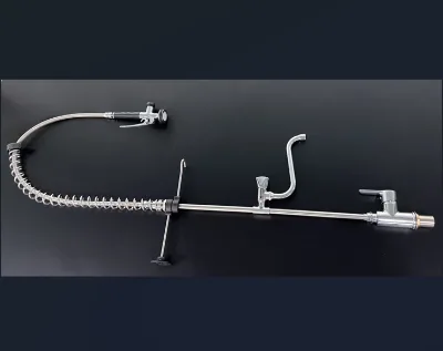Commercial Pull Down Pre-rinse Sprayer Kitchen Sink Faucet