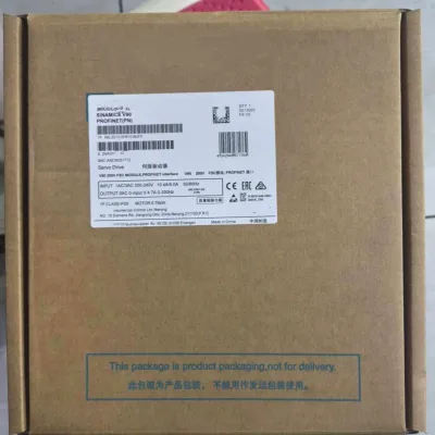 6SL3210-5FB10-8UF0 SINAMICS V90 Servo Drive 0.75kW Servo Controller for Electrical Equipment