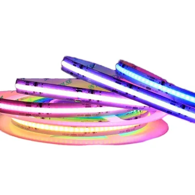 Rgb Digital Pixel RGB Cob Led Strip Dc 12v/24v 720chips Strip Lights Ce Rohs Ip20 for Indoor Lightbox Advertising Signs