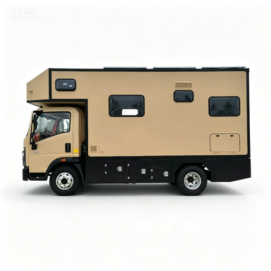 High Quality Off-Road Travel Trailer Camper RV Caravan Motorhome for Outdoor Adventure and Family Touring