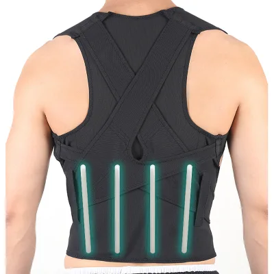 Wholesale Shoulder Lumbar Support Posture Trainer Adjustable Back Posture Corrector Brace for Hunchback Correction