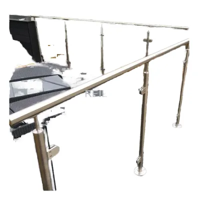 Modern Design Stainless Steel Ballustrade Post System and Rail for Apartment Use Direct From China Factories
