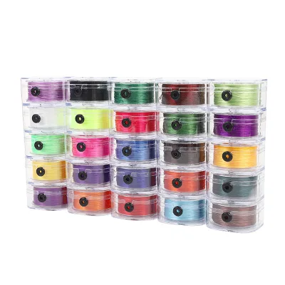 0.8mm Flat Elastic Cord DIY Braided Rope Elastic Rope Crystal Elastic Cord