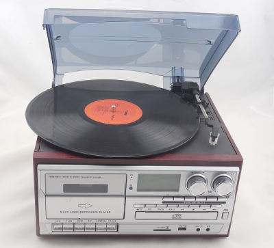 Nostalgia Radio Player With Cd/radio/cassette Tape Player