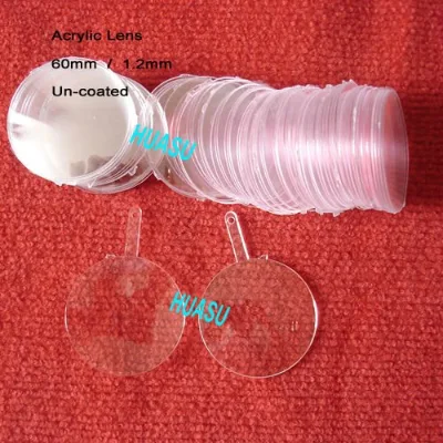 Eyeglasses Demo Lens Plastic Lens Diameter Acrylic Lens for Spectacle Glasses Optical Lenses
