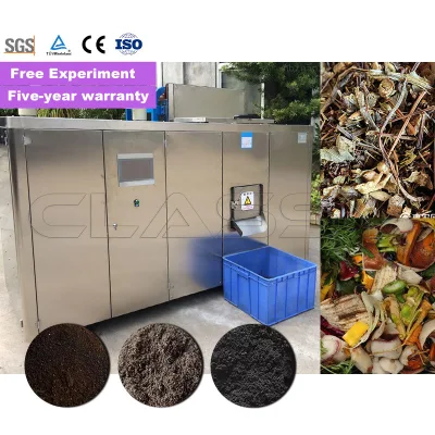 CLASSY Industrial Starch Residue Composter with Integrated Dewatering System for High-Volume Food Processing Waste