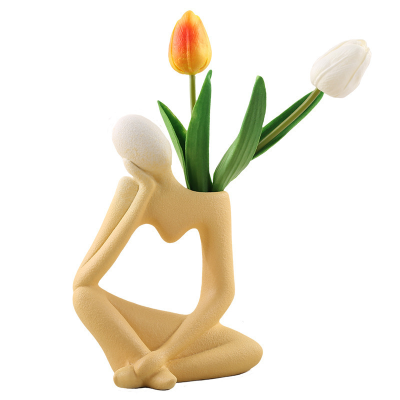 Minimalist Abstract Art Ceramics - Modern Niche Decorative Piece - Fashionable Ceramic Decoration Items