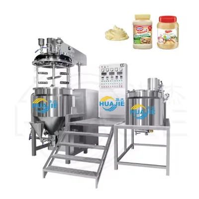 HUAJIE Cosmetic Mixing Machine Agitatore a Elica Mixer SoapMachine DoubleMachine Mixer SoapHomogenizer for Mayonnaise High Mixer