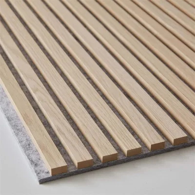 Simple Installation Wooden Acoustic Panel Sound Insulation Board for Villa