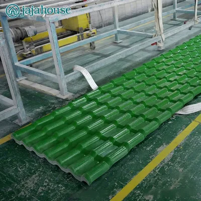 Light Weight Fireproof Synthetic Resin ASA Coated Modern Roof Tiles with Bamboo Shape for Hotel & Park Use