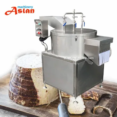 304 Stainless Steel Taro Cassava Skin Peeling Machine/ Root Vegetable Washing Skin Remover Cutting Machine