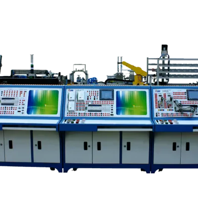 Advanced Sanxiang Mechatronics Integrated Training Equipment GZSX-815H White-blue ISO 9001 Certified for Office School Supplies