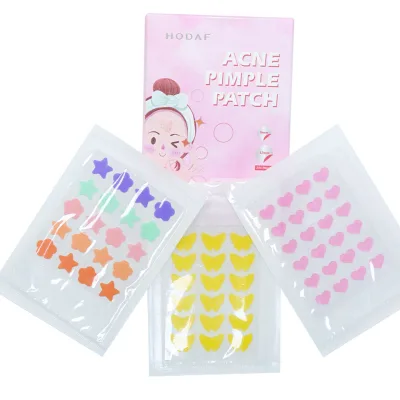 Private Label Skin Calendula Oil Acne Pimple Healing Cover Patch Tea Tree Oil Hydrocolloid Spot Dots Treatment