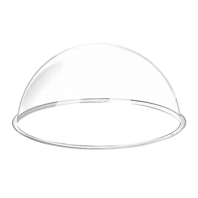 Factory Price Sales Hollow Transparent clear Hemisphere Glass Animal Cat Drink Half Dome Ball Cover