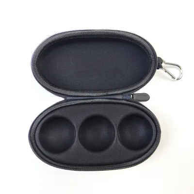 Cheap 3 Ping Pong Ball Carrying Case Outdoor Sport Table Tennis Box Hard EVA Case With Removable Tray