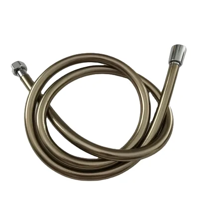 Best Selling Top Quality Brushed Satin Nickel PVC Flexible Plumbing Toilet Water Handheld Shower Hose Pipe
