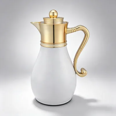 Eid Adha Tuned Metal Outer Vacuum Coffee Carafe Glass Liner for Sacrifice Festival Gulf Merchant Wholesale Consignment