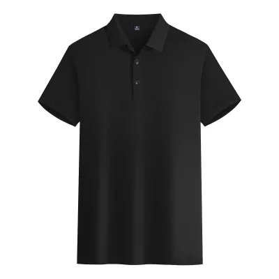 Custom Breathable Polo Shirt High Quality Mens Custom Embroidered Mercerized Cotton Stock Plain Polo Shirts