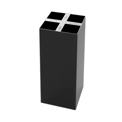 Plastic Nursery Plant Pots Open Cross Bottom Flower Pot for Prevents Root Entanglement and Aids Pruning